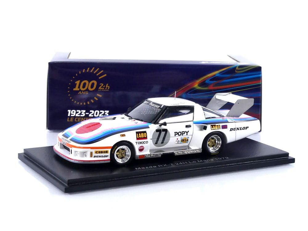 Amazon | スパーク 1/43 マツダ RX-7 1979 ルマン24時間 #77 生沢徹